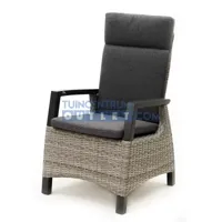 Lesli Living  Dining Tuinstoel - Prato Brick - Aluminium/Wicker - Lesli Living - thumbnail