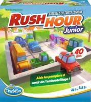 ThinkFun - Rush Hour Junior - Logicaspel - Puzzel - Verkeersopstopping - 40 uitdagingen 4 niveaus - 1 speler of ouder dan 5 jaar - Ravensburger - 76604 - thumbnail