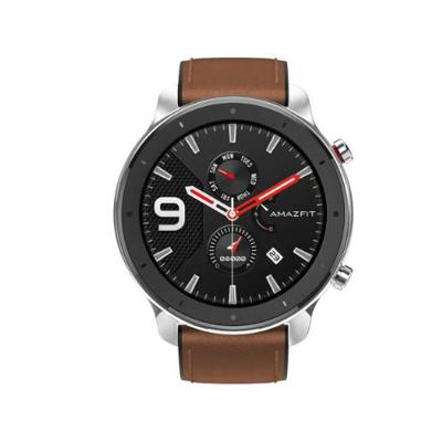 Amazfit GTR Stainless Steel - Smartwatch - AMOLED scherm - Bluetooth 5.0 - 5 ATM - Accelerometer - Barometer