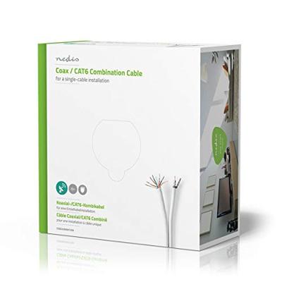 Coax- / CAT6-Combinatiekabel | 25,0 m Coax- / CAT6-Combinatiekabel | 25,0 m