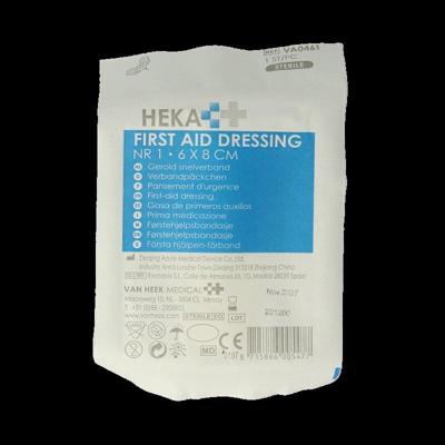 Snelverband nr. 1 6 x 8 cm steriel 1 Stuks Snelverband nr. 1 6 x 8 cm steriel 1 Stuks