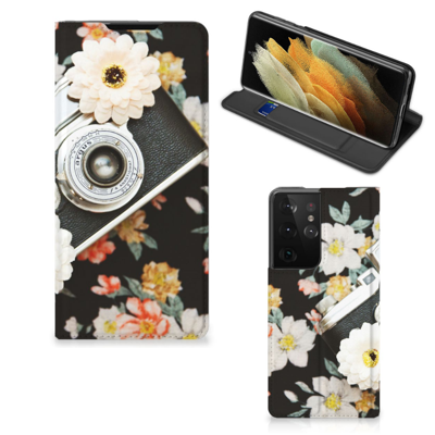 Samsung Galaxy S21 Ultra Stand Case Vintage Camera Samsung Galaxy S21 Ultra Stand Case Vintage Camera