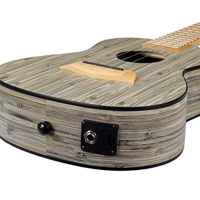 Cascha HH 2316E Bamboo Graphite E/A concert ukelele set - thumbnail