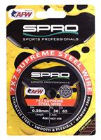 Spro 7X7 Afw Supple Steel Wire 4m 0,58 mm 30Kg - thumbnail