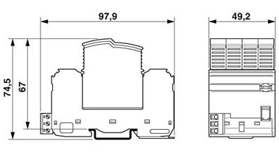 Phoenix Contact 2905340 VAL-SEC-T2-3S-350-FM Overspanningsveilige afleider Overspanningsbeveiliging voor: Verdeelkast 20 kA 1 stuk(s) Phoenix Contact 2905340 VAL-SEC-T2-3S-350-FM Overspanningsveilige afleider Overspanningsbeveiliging voor: Verdeelkast 20 kA 1 stuk(s)