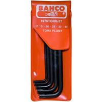 Bahco haakse stiftsleutel torx plus set | 1976TORX/5T - thumbnail