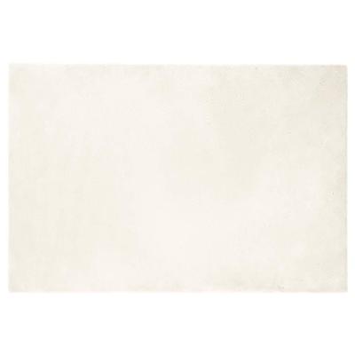 Nep Konijnenbont Tapijt Wit 120 x 170 cm Polyester