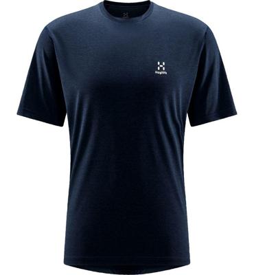 Haglofs Ridge T-shirt Heren Tarn Blue Solid M