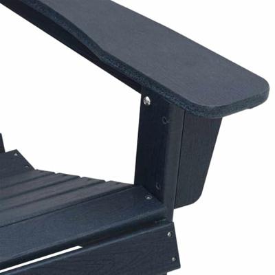 Tuinstoel 3 pcs Marineblauw Polyetheen