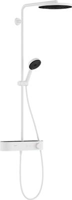 Hansgrohe Pulsify S Showerpipe 260 1jet met ShowerTablet Select 400, mat wit Hansgrohe Pulsify S Showerpipe 260 1jet met ShowerTablet Select 400, mat wit