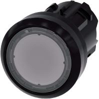 Siemens 3SU10010AB700AA0 Druktoets, verlicht, 22 mm, rond, kunststof, helder, drukknop 1 stuk(s) - thumbnail