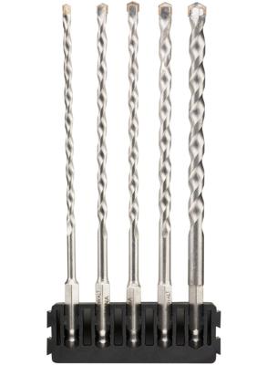 DeWalt Accessoires houder + multimateriaal hex-aansluiting | 5 stuks | 4 mm, 5 mm, 5.5 mm, 6 mm, 8 mm - dt70830-qz