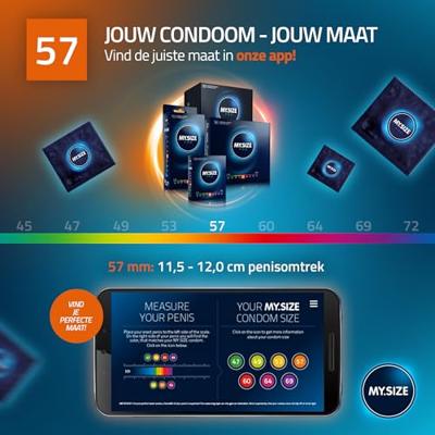 My.Size Pro Condooms maat 57mm - thumbnail