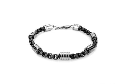 Monomen MM10855BBS Armband Heren Stainless steel 60 mm inner diameter Monomen MM10855BBS Armband Heren Stainless steel 60 mm inner diameter