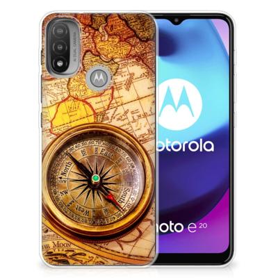 Motorola Moto E20 | E40 | Silliconen Back Cover | Kompas