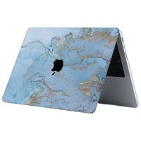 Lunso MacBook Pro 14 inch (2021-2024) cover hoes - case - Marble Ariel - thumbnail