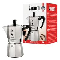 Italiaanse Koffiepot Bialetti 0001165/X4 Zilverkleurig Metaal Roestvrij staal Aluminium 1 L - thumbnail
