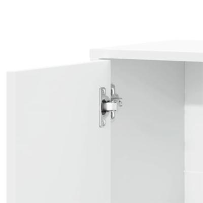 Dressoir 60x31x70 cm bewerkt hout wit Dressoir 60x31x70 cm bewerkt hout wit