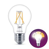 Philips LED 77213001 LED-lamp Energielabel F (A - G) E27 Peer 7.5 W, 3 W, 1.6 W = 60 W, 30 W, 16 W Warmwit (Ø x l) 6 cm x 10.4 cm Dimbaar 1 stuk(s) - thumbnail