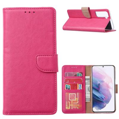 Samsung Galaxy S21 Ultra | Book Cover | Roze met Pasjeshouder