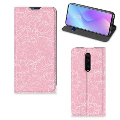 Xiaomi Redmi K20 Pro Smart Cover White Flowers Xiaomi Redmi K20 Pro Smart Cover White Flowers