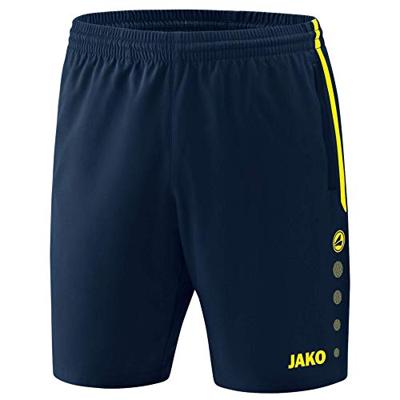 JAKO 6218 Short Competition 2.0 - Marine/Fluogeel - XXL