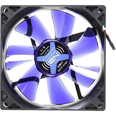 NoiseBlocker BlackSilent XE2 PC-ventilator Zwart, Blauw (transparant) (b x h x d) 92 x 92 x 25 mm NoiseBlocker BlackSilent XE2 PC-ventilator Zwart, Blauw (transparant) (b x h x d) 92 x 92 x 25 mm