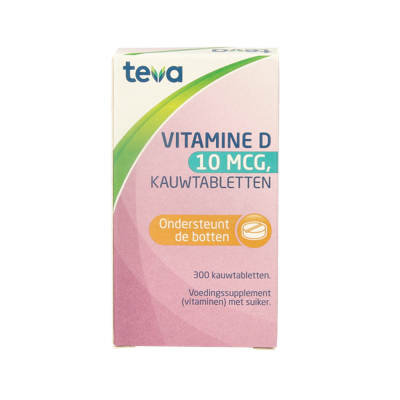 Vitamine D 10 mcg 400IE 300 Tabletten