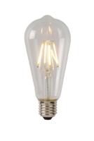 Lucide ST64 Class B - Filament lamp - Ø 6,4 cm - LED Dimb. - E27 - 1x7W 2700K - Transparant - thumbnail