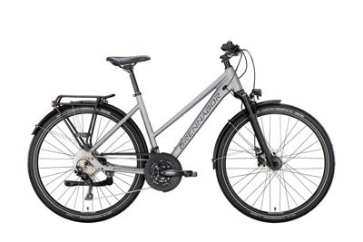 BRENNABOR trekkingfiets "t-62" mod. 24 bike trekking t-62 28/55 trap. 30sp. grey/black BRENNABOR trekkingfiets "t-62" mod. 24 bike trekking t-62 28/55 trap. 30sp. grey/black