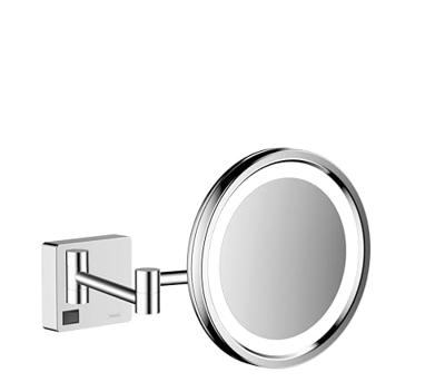 Hansgrohe AddStoris make-up spiegel met LED verlichting 21,7x39,3x21,7cm chroom Hansgrohe AddStoris make-up spiegel met LED verlichting 21,7x39,3x21,7cm chroom