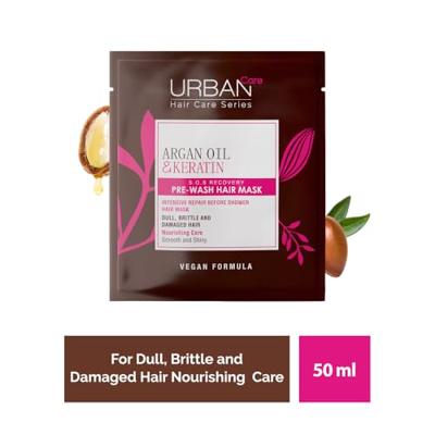 Urban Care Argan oil & keratin pre-wash hair mask 50 Milliliter