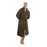 Ten Cate Badjas Dames Teddy Forest Mist-M - thumbnail