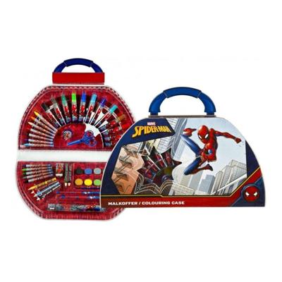 Undercover Spiderman kleurkoffer, 51dlg.