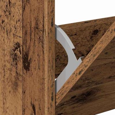 VidaXL Schoenenkast met plank oudhout 60 x 21 x 57 cm bewerkt hout VidaXL Schoenenkast met plank oudhout 60 x 21 x 57 cm bewerkt hout