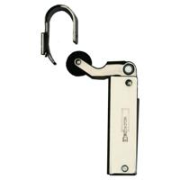 Dictator deuropvanger 1100 met lage haak 1011 vernikkeld - thumbnail