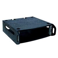 Roadinger 30128962 19 inch rackmodule 3 HE Hout - thumbnail