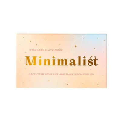 Minimalist kaarten