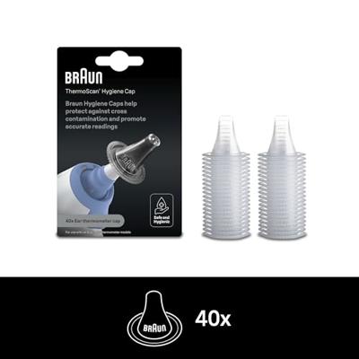 Braun lf-40 thermoscan lensfilter voor themo scan oorthermometer 40stuks - thumbnail