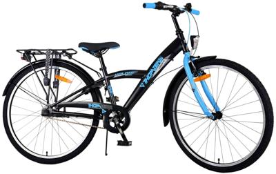 Volare thombike kinderfiets - jongens - 26 inch - zwart blauw - 3 versnellingen