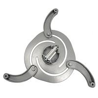 Zilveren plafondbevestiging voor projectoren van 80 mm tot 980 mm - thumbnail