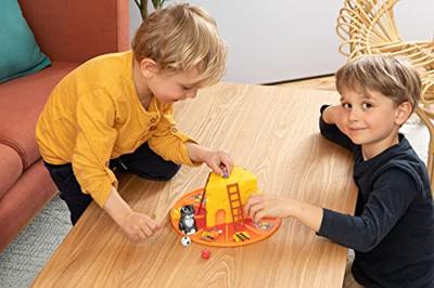 Miam Miaou - Ravensburger - De kaasrace - Bordspel Kinderen - 3 moeilijkheidsgraden - 2 tot 4 spelers - Vanaf 3 jaar