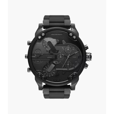 DIESEL Mr. Daddy 2.0 chronograafhorloge, 55 mm in zwart/zwart bij Nordstrom