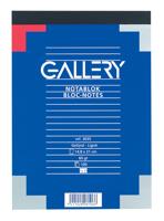 Gallery schrijfblok, ft A5, gelijnd, blok van 100 vel - thumbnail