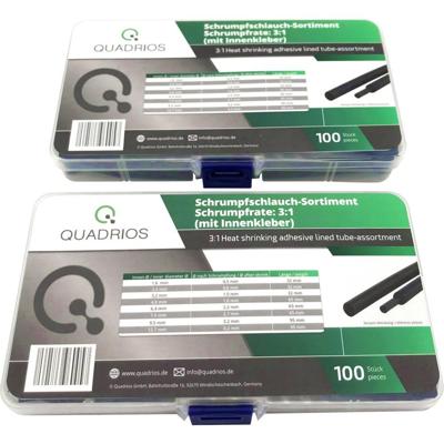 Quadrios 2107CA135 Krimpkous assortiment Krimpverhouding:3:1 200 stuk(s) Quadrios 2107CA135 Krimpkous assortiment Krimpverhouding:3:1 200 stuk(s)