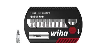Wiha Bitset FlipSelector Standard 25 mm assorti 14-delig 1/4" C6,3 - 39078 - 39078