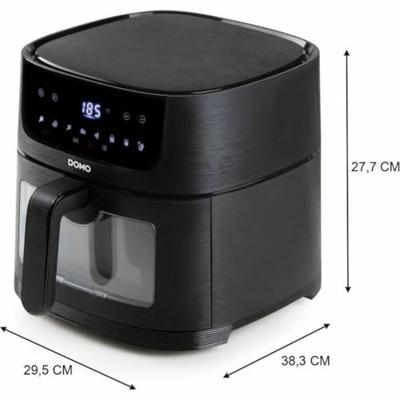 Heteluchtfriteuse - DOMO - DO540FR - 6L - Digitaal scherm - 8 programma's - Deli-Fryer
