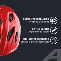 Olympic Sportswear Alpina sports kinderhelm ximo firefighter 47-51 glans - thumbnail