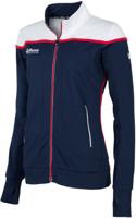 Reece 865610 Varsity Stretched Fit Jacket Full Zip Ladies - Navy-White - M - thumbnail