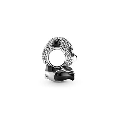 Pandora 790771C01 Bedel Sparkling Cute Panda zilver-zirconia zwart-wit